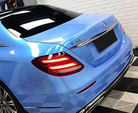 Película azul del abrigo del coche de Miami del alto lustre resistente al pegamento de las abrasiones los 30µm densamente