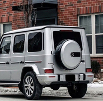 abrigo del vinilo del coche de los 30µM Metallic Silver Gloss para la publicidad del vehículo