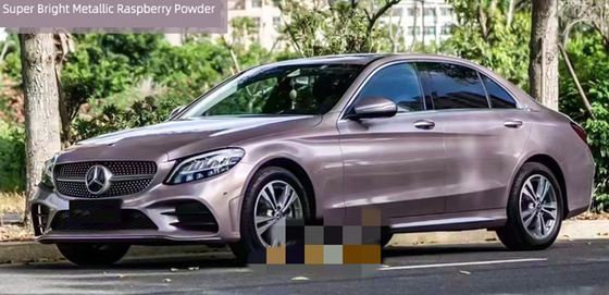 Burbuja autoregenerable del abrigo del vinilo de Plum Powder Ash Gloss Car del hielo del metal libre
