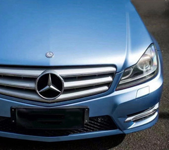 Película metálica de Teal Mist Blue Car Wrap no que se descolora el lanzamiento del aire
