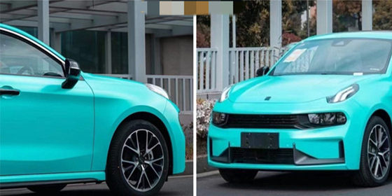 Lanzamiento de Matte Tiffany Car Wrap Film Air con el pegamento de acrílico desprendible