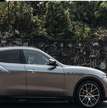 espacio metálico óptico Ash Auto Wrap Film de Swipeable del lanzamiento del aire del ANIMAL DOMÉSTICO de 140gsm Matte Car Vinyl Wrap electro