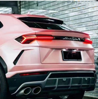 burbuja electro Oprical libre Cherry Powder de los 30µm Matte Car Vinyl Wrap Removable