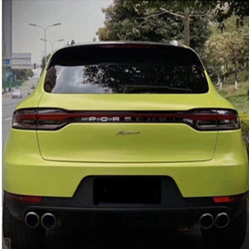 Pegamento de acrílico desprendible del claro de Swipeable los 60µM Light Bud Green Car Vinyl Wrap del ANIMAL DOMÉSTICO