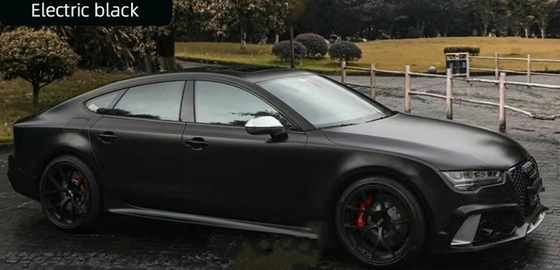 4,8 tecnologías del fusible del lanzamiento y del calor del aire de MIL Black Car Vinyl Wrap eléctricas