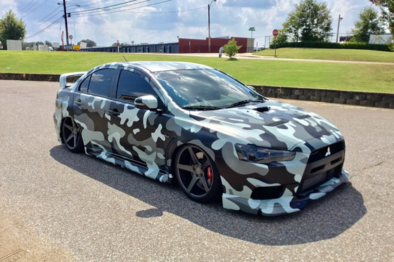 Rollo de papel Matt Car Wrap blanco de los vehículos de la decoración de la etiqueta engomada imprimible auto del vinilo el 18m