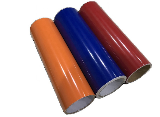 Sustancia química polimérica 140gsm resistente de la película del vinilo del corte del color del arte de la muestra