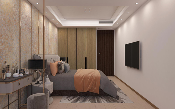 Adherencia fuerte de papel del rollo 0.7m m del grano de la película de madera decorativa de la laminación