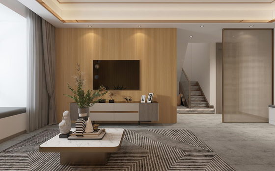 Adherencia fuerte de papel del rollo 0.7m m del grano de la película de madera decorativa de la laminación