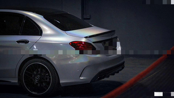 5 años de la durabilidad de Diamond Glitter Car Wrap Silver de la chispa del vinilo de anchura del abrigo el 1.52m