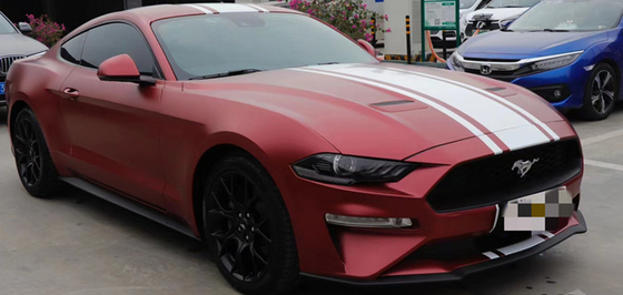 De las furgonetas de durabilidad de Matte Wine Red Car Wrap de la burbuja metálica del vinilo 5 años libres