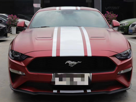 De las furgonetas de durabilidad de Matte Wine Red Car Wrap de la burbuja metálica del vinilo 5 años libres
