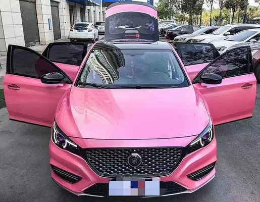 Burbuja Swipeable libre de Barbie Metallic Pink Car Wrap del polvo de la barra de labios