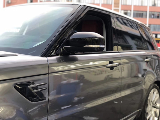 Abrigo libre automotriz brillante del vinilo de la burbuja de aire del abrigo del vinilo del color del fuego artificial