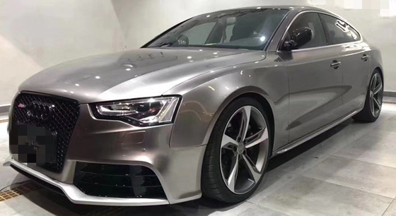 Abrigo fino metálico del vinilo del coche del lustre de Ash Gray de la batalla a prueba de humedad