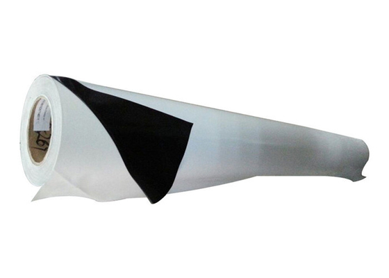 Película impermeable del chorro de tinta del vinilo de la burbuja del rollo imprimible libre de la etiqueta engomada con el pegamento negro