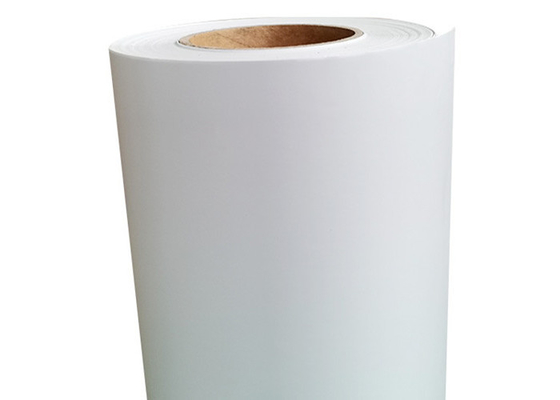 Rollo adhesivo imprimible del vinilo de la PU Digital de impresión del chorro de tinta resistente ULTRAVIOLETA de la película