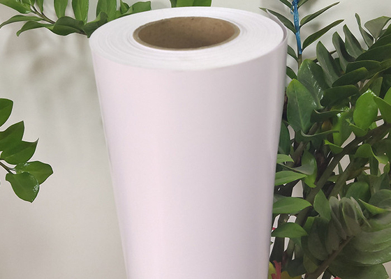 Rollo adhesivo imprimible del vinilo de la PU Digital de impresión del chorro de tinta resistente ULTRAVIOLETA de la película