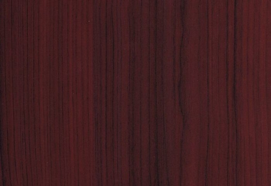 Grano de madera de la ampolla	Vinilo laminado decorativo 0.8m m del pegamento de los muebles de la película
