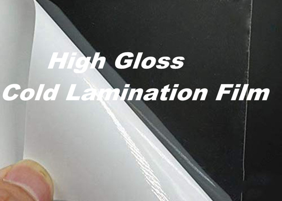 película que lamina clara brillante superior que lamina fría de 0.5m m para la protección del álbum de foto
