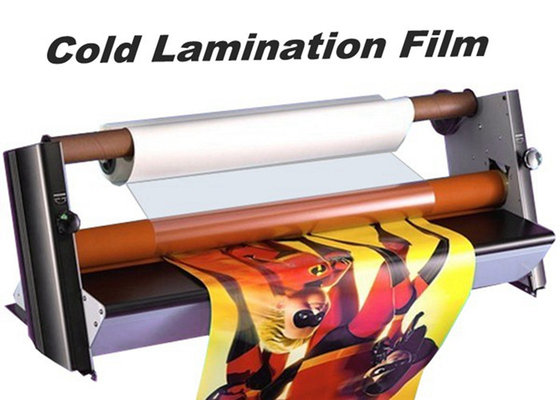 Película que lamina fría cruzada flexible 0.8m m semi transparentes