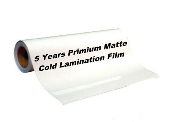 Resistente de humedad de Matt Cold Laminating Film 1.2m m de la protección de las imágenes
