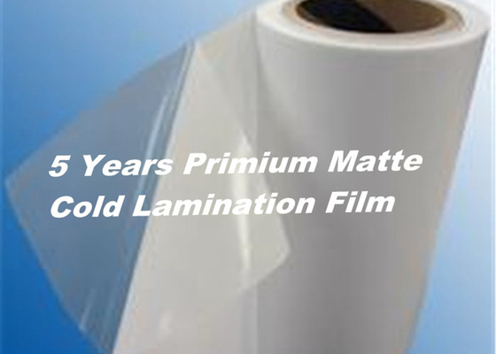 Resistente de humedad de Matt Cold Laminating Film 1.2m m de la protección de las imágenes