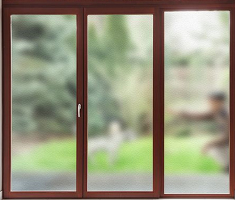 Control de calor claro de la película de la aislamiento de la ventana del cuarto de baño de Repositionable 0.8m m
