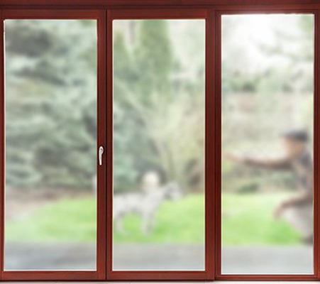 Película Repositionable desprendible de Luster Opaque Decorative Window Glass