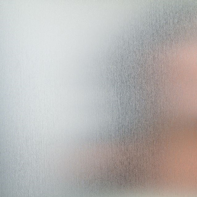 El claro cepilló la película a prueba de calor ULTRAVIOLETA estática texturizada de la ventana de la película 0.8m m de la ventana de la aislamiento