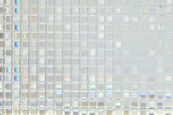 Los pixeles desprendibles de la película 3D de la cubierta de ventana del vinilo modelaron la película helada de la ventana