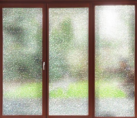 Los pixeles desprendibles de la película 3D de la cubierta de ventana del vinilo modelaron la película helada de la ventana