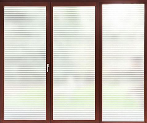 Ciega parásitos atmosféricos desprendibles se aferran película de vidrio esmerilado llana de la película 0.8m m de la ventana
