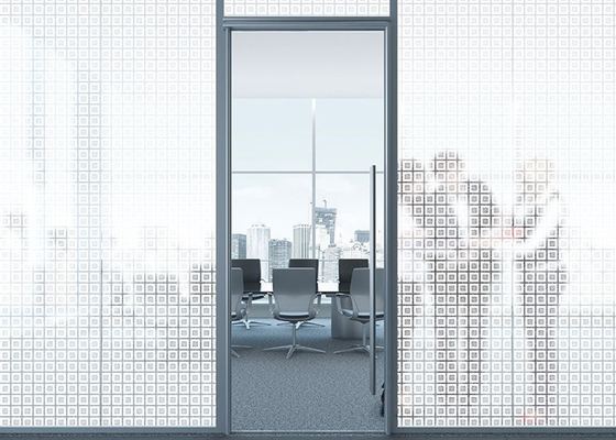 Los parásitos atmosféricos de la película de vidrio de la ventana de dos Tone Sparkle Privacy Removable Decorative se aferran