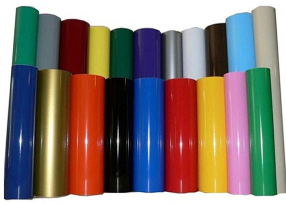 5 años de la durabilidad de película flexible los 0.914MX50M Colored Self Adhesive del vinilo helaron la película