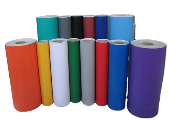 5 años de la durabilidad de película flexible los 0.914MX50M Colored Self Adhesive del vinilo helaron la película