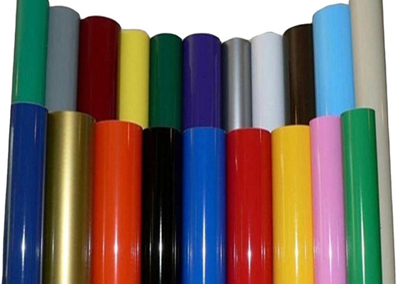 5 años de la durabilidad de película flexible los 0.914MX50M Colored Self Adhesive del vinilo helaron la película