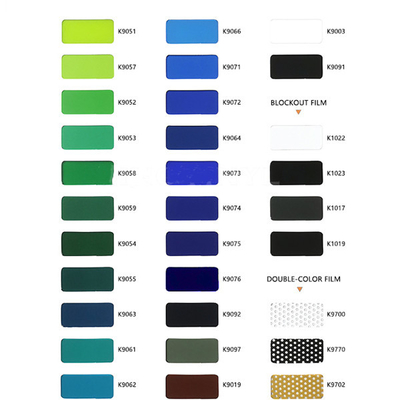 película translúcida del vinilo del vinilo del 1.22Mx50M Self Adhesive Decorative para el vidrio