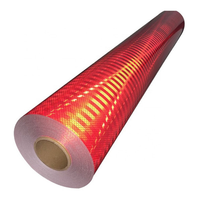 Película de Diamond Grade Prismatic Reflective Sheeting de la señal de tráfico 10 años de durabilidad