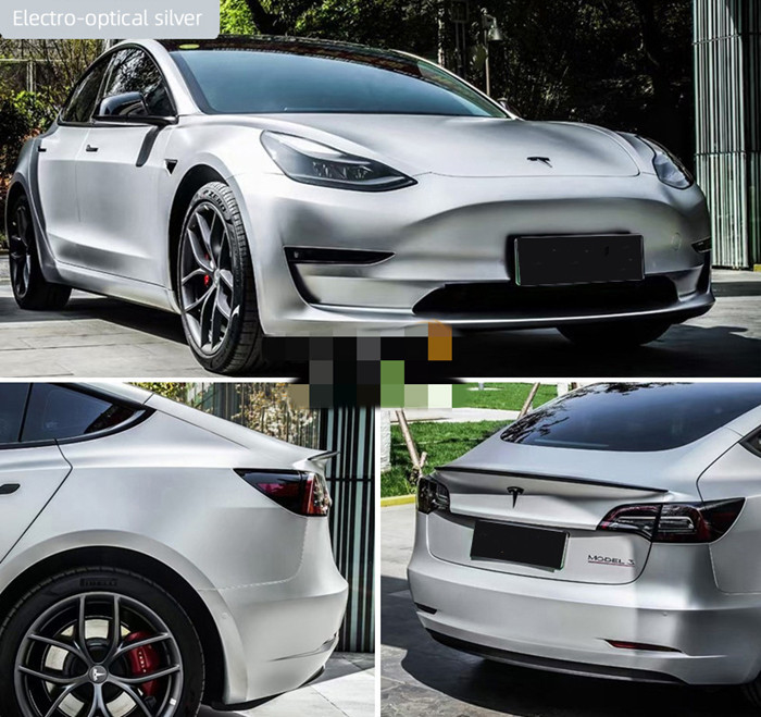 Color plata libre resistente ULTRAVIOLETA durable de Matte Car Vinyl Wrap Bubble