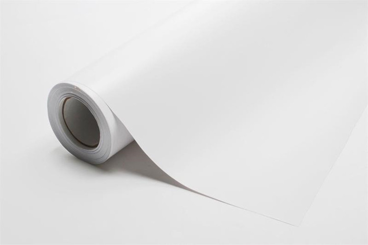 Rollo de papel Matt Car Wrap blanco de los vehículos de la decoración de la etiqueta engomada imprimible auto del vinilo el 18m