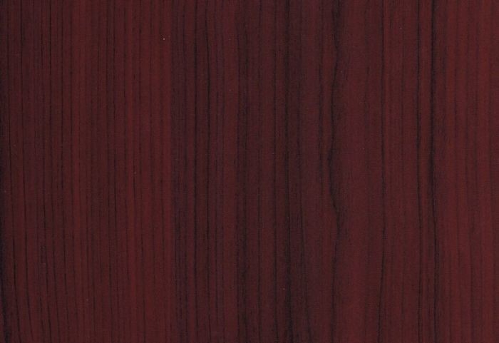 Grano de madera de la ampolla	Vinilo laminado decorativo 0.8m m del pegamento de los muebles de la película