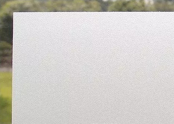 Película de la ventana de vidrio de la aislamiento del 1.22M*50M Matte White Window Film Decorative